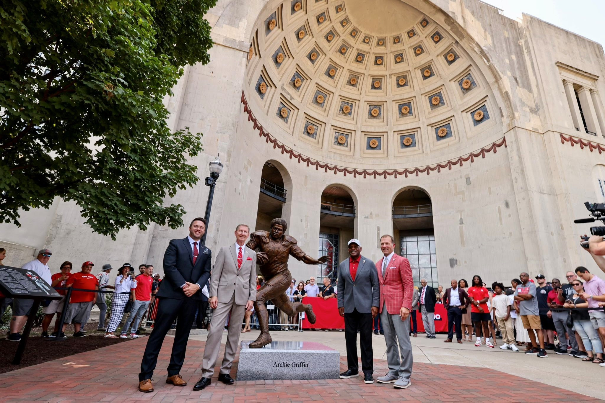 Archie Griffin Statue Dedication