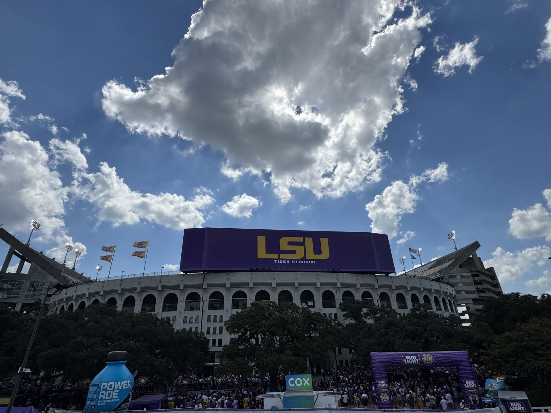 Tiger Stadium outside view